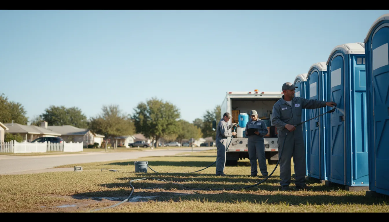Long-Term Portable Toilet Rental in Douglass, KS near me
